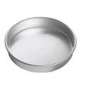 Backform Kuchen, rund, H: 8 cm,  20 cm, Aluminium