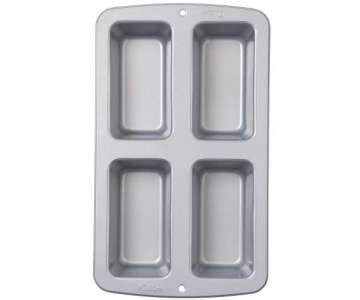 Recipe Right Backform 4er Mini-Rechteck, Antihaft