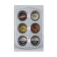 Recipe Right Backform 6er Jumbo Muffin, Antihaft