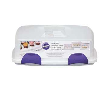 Transportbehlter f. Cupcakes (12-24 Stk.), 46x36x17 cm