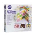 Schachbrett Backformenset 4-tlg. m. Trennring, 23cm, H: 4cm