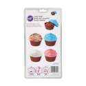 3D Schokoladen Cupcake-Behlter zum Fllen