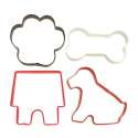 Ausstechformen, Hund, 4er Set