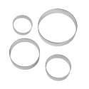 Ausstechformen, Kreis, 4er Set