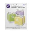 Geschenkbox Babyrassel, assortiert, 6x6x6 cm, 25 Stk.