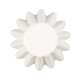 Cupcake Welle-Backfrmchen, weiss, 24 Stk.