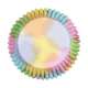Cupcake Backfrmchen (Folie), Wasserfarben 36 Stk.