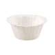 Cupcake Backfrmchen geriffelt, weiss, 24 Stk.