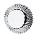 Cupcake Mini-Backfrmchen silber, wachs-laminiert, 36 Stk.