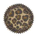 Cupcake Backfrmchen Leopard, 75 Stk.