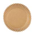 Cupcake Backfrmchen, braun/naturbelassen, 75 Stk.