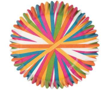 Cupcake Backfrmchen Farbrad, 75 Stk.