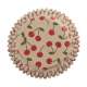 Cupcake Backfrmchen Kirsche, braun/naturbelassen, 75 Stk.