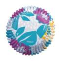 Cupcake Backfrmchen (Folie), Blumen Cool 36 Stk.