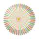 Cupcake Backfrmchen Nadelstreifen, farbig, 75 Stk.