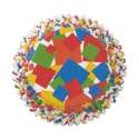 Cupcake Backfrmchen (Folie), Confetti 36 Stk.