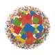 Cupcake Backfrmchen (Folie), Confetti 36 Stk.