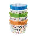 Cupcake Backfrmchen Brille u. Bogen, assort., 150 Stk.