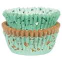Cupcake Backfrmchen 2-tlg., Minze, 24 Stk.