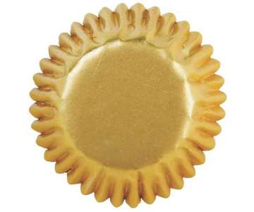 Praline Frmchen, gold, 75 Stk.