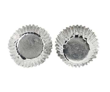 Praline Frmchen, silber, 75 Stk.