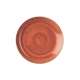 Stonecast Orange Teller coupe flach 16.5cm