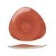 Stonecast Orange Triangel Teller flach 31.1cm