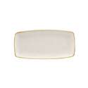 Stonecast Weiss Platte rechteckig 29.5x15cm
