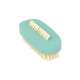 Nagelbrste blau, Naturfasern u. Buchenholz, 25x11.7x9 cm