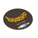 Pebbly Kchenwaage Jungle Banane, braun 18.5 cm