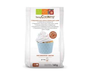Pulvermix fr Vanillegeschmack Cremefllung, Glutenfrei, 160