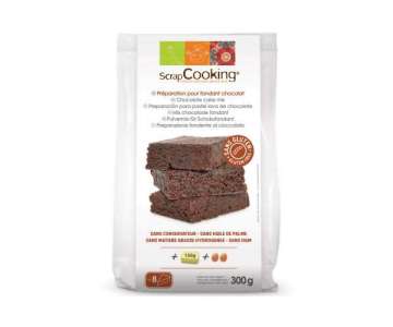 Pulvermix fr Schokofondant, Glutenfrei, 300g