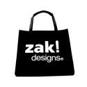 Textil-Handtasche, schwarz/weiss 40x40 cm