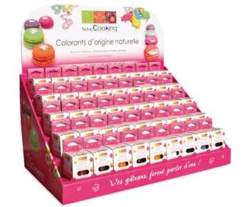 Display Farben 50 x 30 x 50 cm