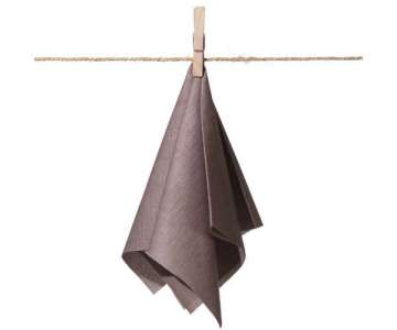 Serviette 40x40cm, cacao, 20 Stk.