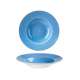 Stonecast Blau Teller tief Fahne 24cm