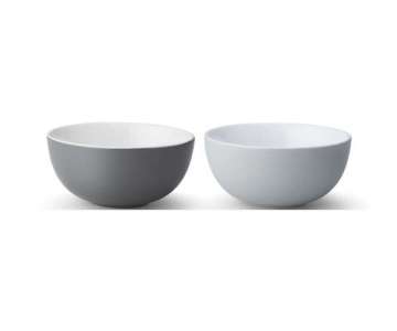 Emma Aproschlchen 2 Stk., H: 7 cm,  14 cm, grau