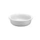 Schale flach rund ofenfest weiss 14cm