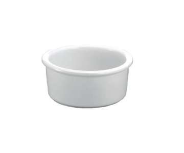 Schale halbhoch rund ofenfest weiss 12cm