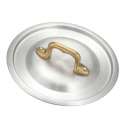 Deckel 10cm mit Messing-Griff