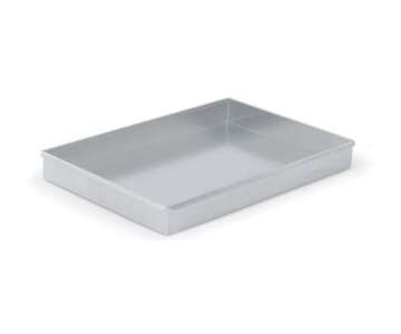 Blech rechteckig, hoher Rand 45.1x65.4x7.6cm