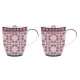 Alhambra 2er Set Porzellanbecher 350 ml