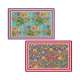 Art Around the World Batik Tischset doppelseitig 45x30 cm