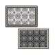 Art Around the World Black and White Tischset dopp. 45x30
