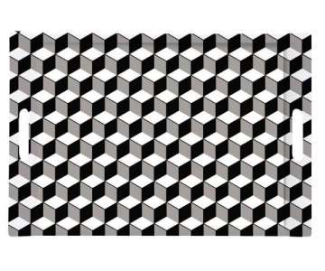 Digital Wave 09 Tablett m. Griffen 49x34 cm