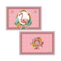 Fancy Animals Flamingo Tischset doppelseitig 45x30 cm
