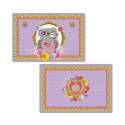 Fancy Animals Eule Tischset doppelseitig 45x30 cm