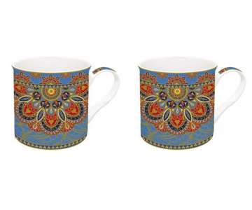 Art Around the World Jaipur 2er Porzellanbecher 300 ml in