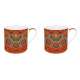 Art Around the World Jaipur 2er Porzellanbecher 300 ml in