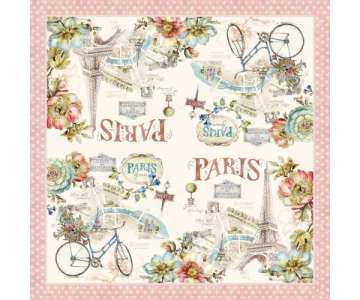 Paris forever Servietten 20 Stk., 33x33 cm